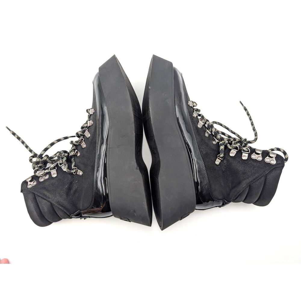 Circus NY by Sam Edelman Gail Lace-Up Platform Boot Women's Black Sz US8.5M EU39 - Picture 10 of 15